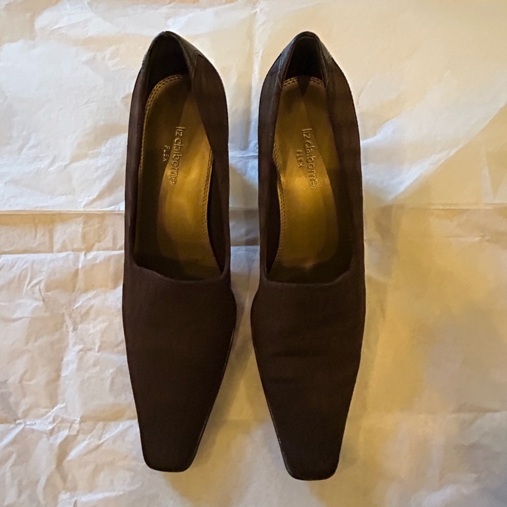 Liz Claiborne Flex Stretch Crocco pumps